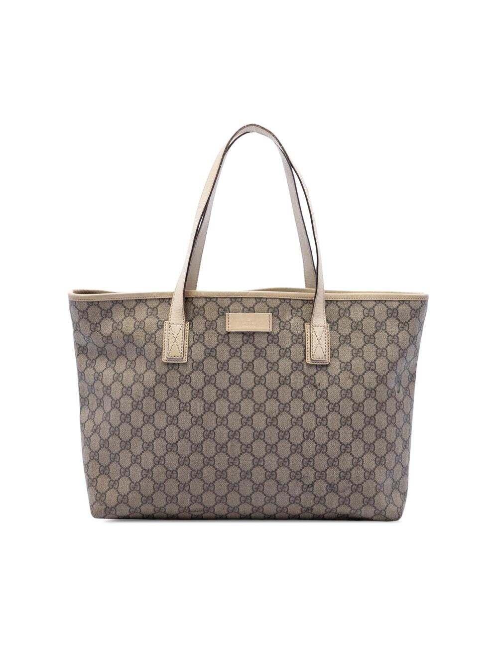 Gucci Medium Gg Supreme Tote Pre-Loved #362521G50B